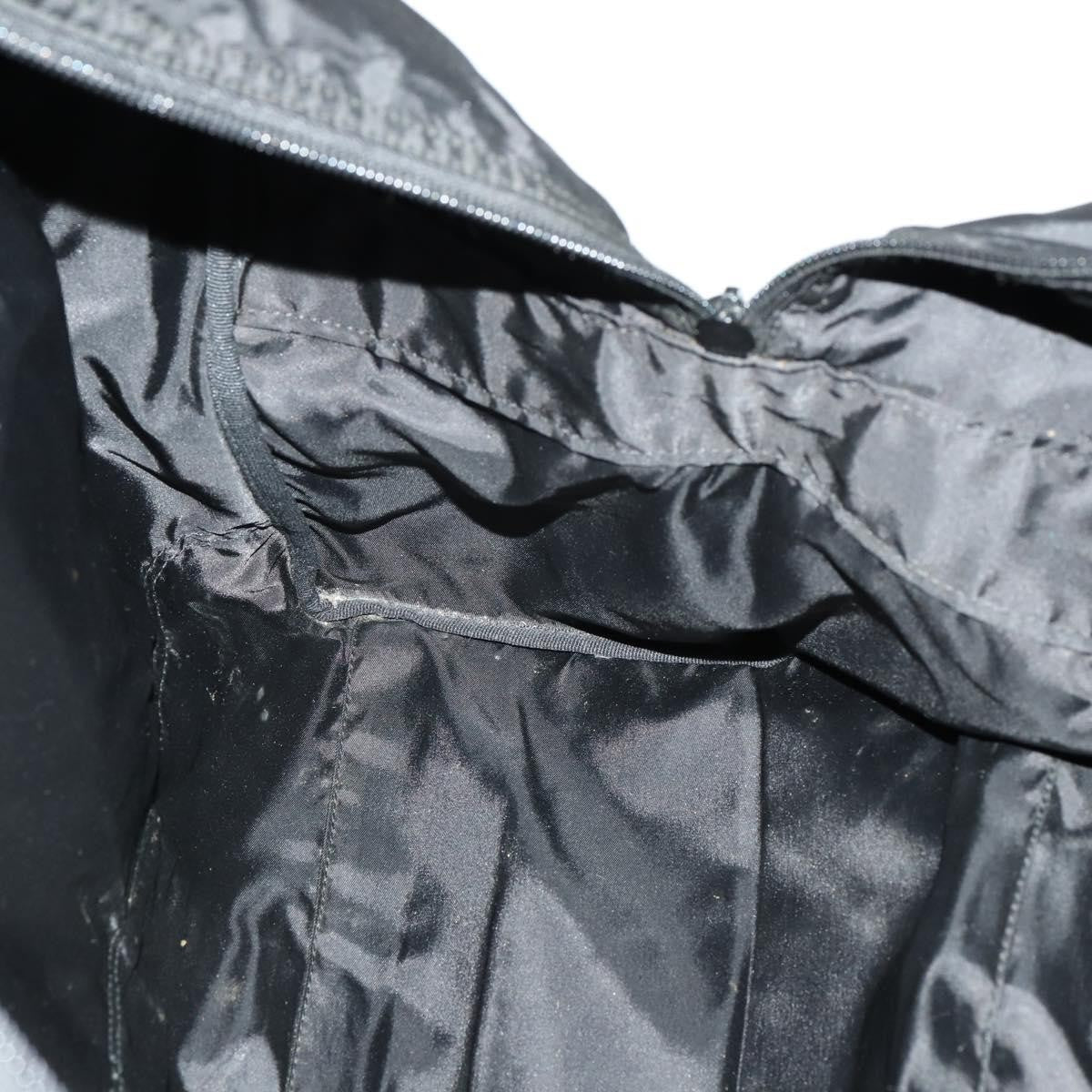 Prada Convertible Weekender Bag Tessuto Black Nylon Travel Bag Bag (Pre-Owned)