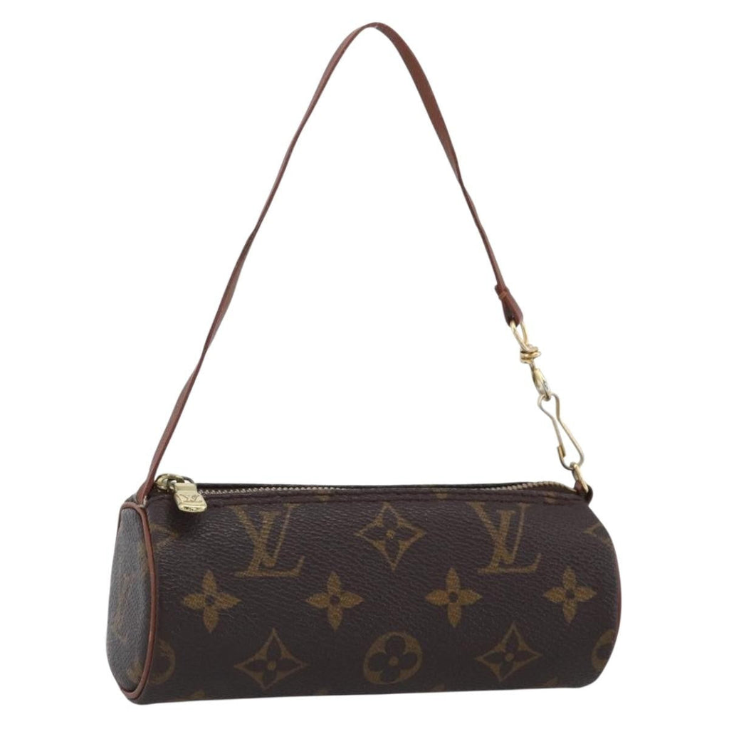 Louis Vuitton Papillon Pochette Monogram Canvas Brown Canvas Clutche & Pouche Bag (Pre-Owned)