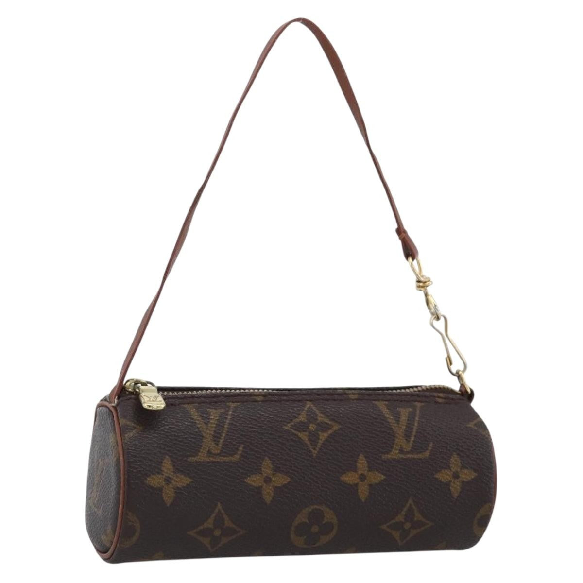 Louis Vuitton Papillon Pochette Monogram Canvas Brown Canvas Clutche & Pouche Bag (Pre-Owned)