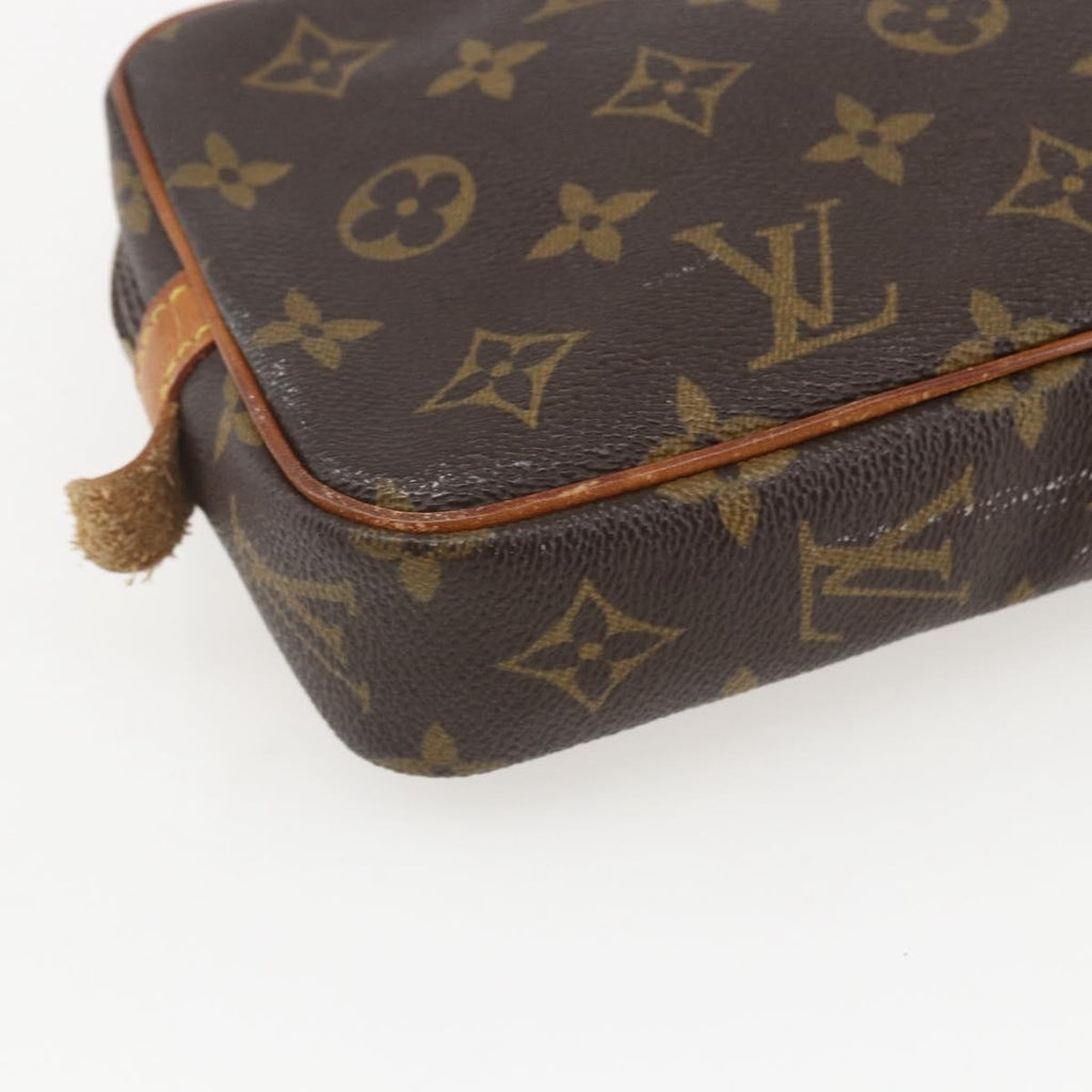 Louis Vuitton Pochette Marly Bandouliere Bag Monogram Canvas Brown Canvas Clutche & Pouche Bag (Pre-Owned)