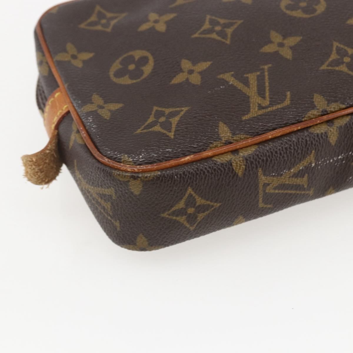 Louis Vuitton Pochette Marly Bandouliere Bag Monogram Canvas Brown Canvas Clutche & Pouche Bag (Pre-Owned)