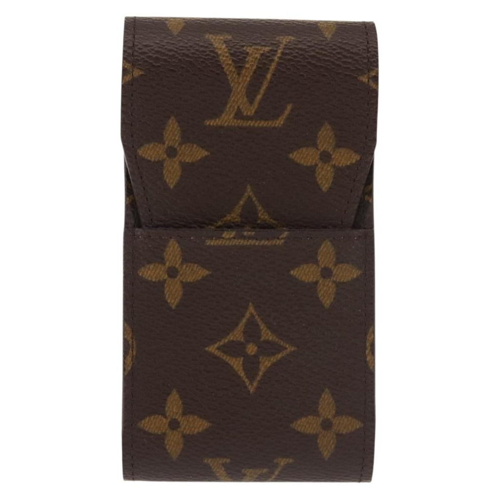 Louis Vuitton Etui Cigarette Case Monogram Canvas Brown Canvas Accessory (Pre-Owned)