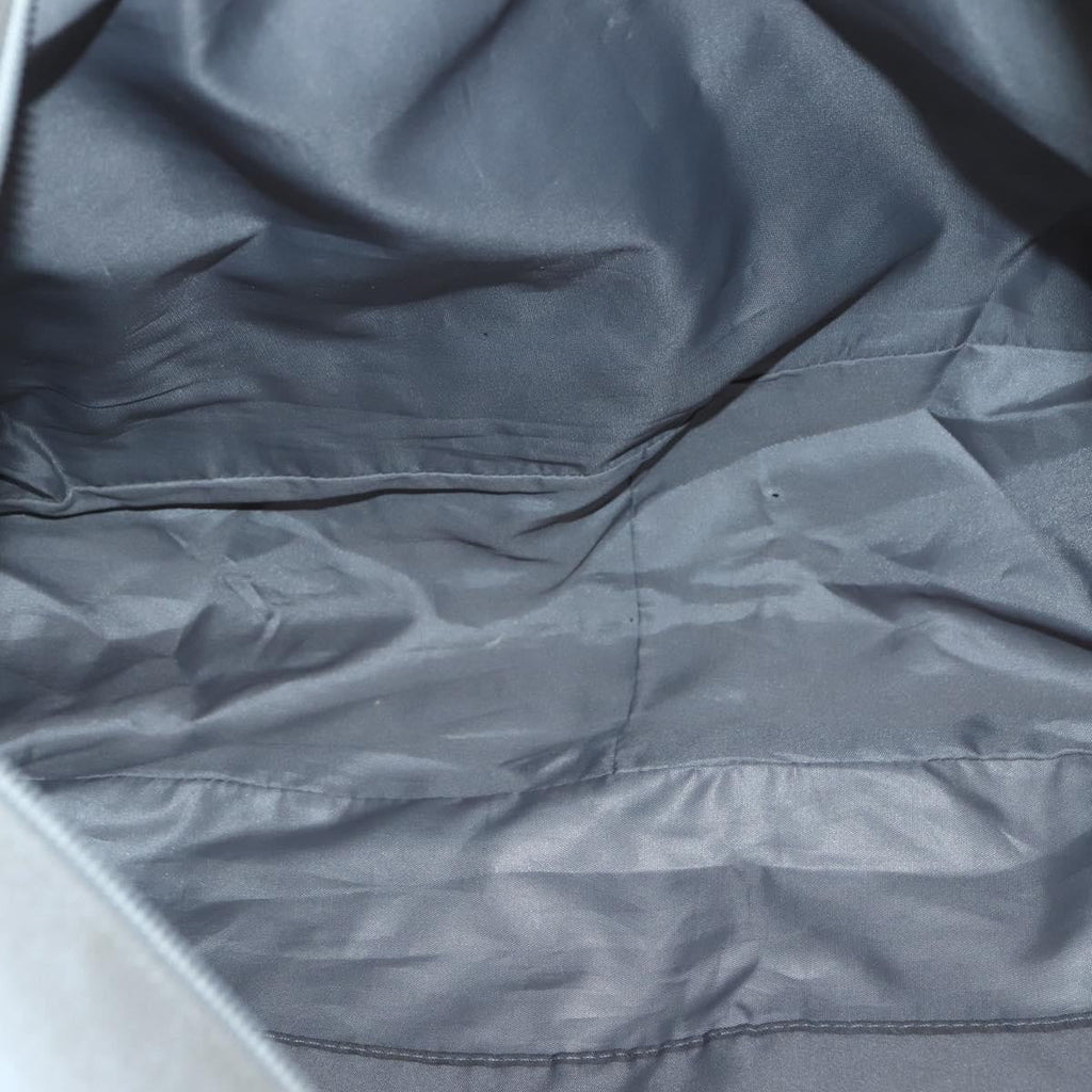 Chanel Sport Line Tote Bag Nylon Gray Nylon Tote Bag Bag (Pre-Owned)