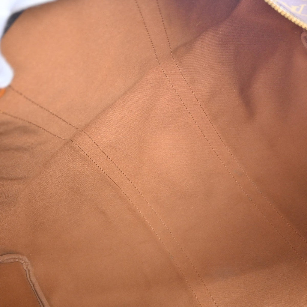 Louis Vuitton Keepall Bandouliere Bag Monogram Canvas Brown Canvas Travel Bag Bag (Pre-Owned)