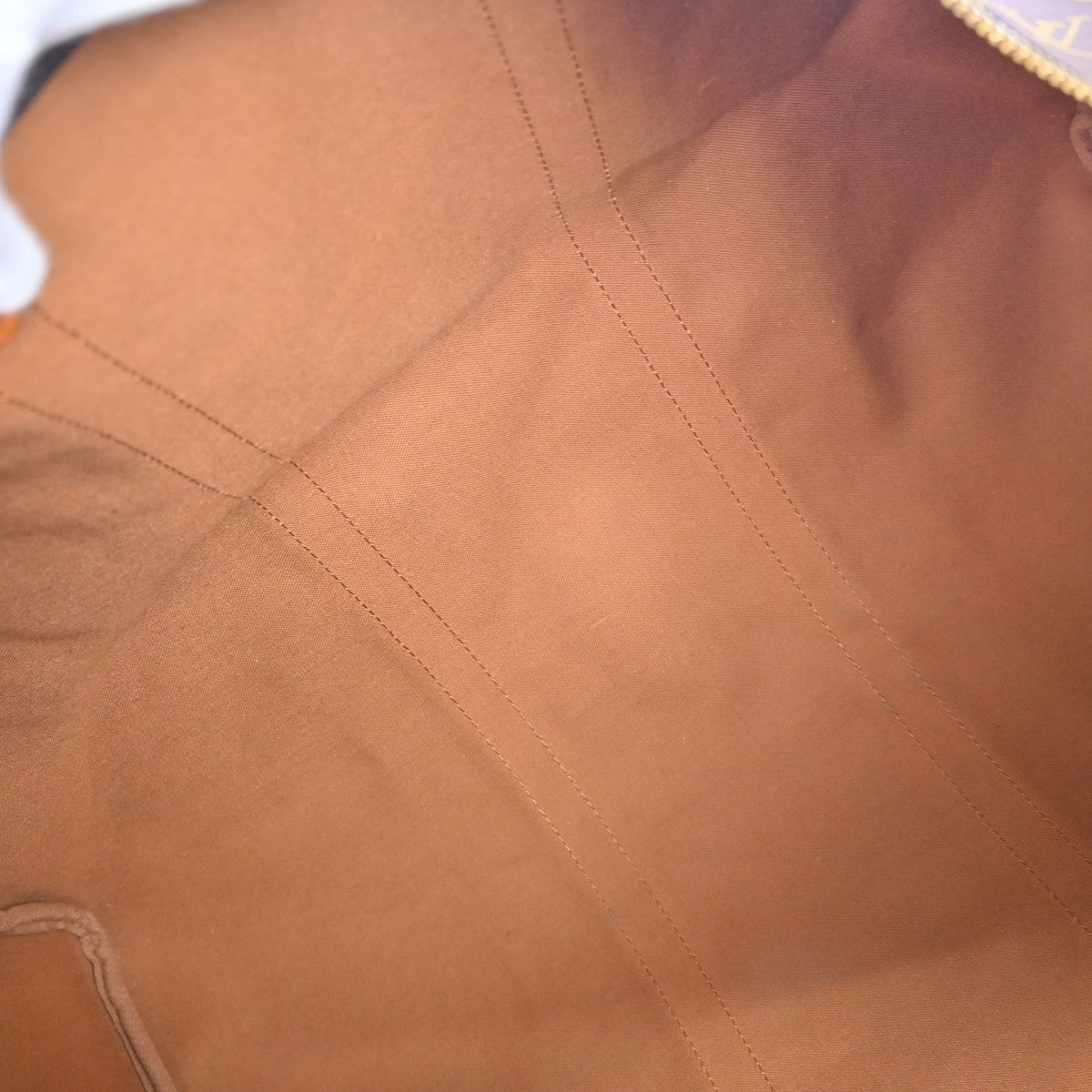 Louis Vuitton Keepall Bandouliere Bag Monogram Canvas Brown Canvas Travel Bag Bag (Pre-Owned)