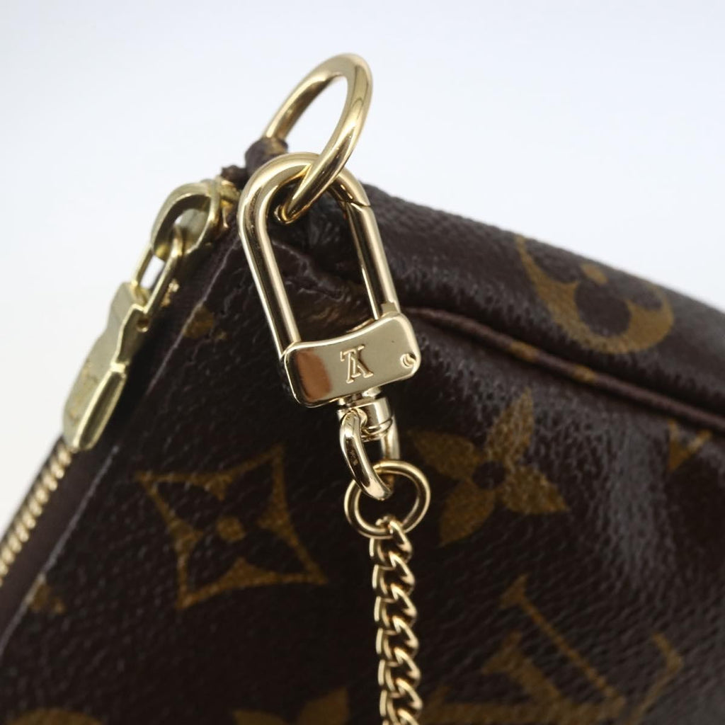 Louis Vuitton Pochette Accessoires Limited Edition Monogram Trunk Brown Canvas Clutche & Pouche Bag (Pre-Owned)