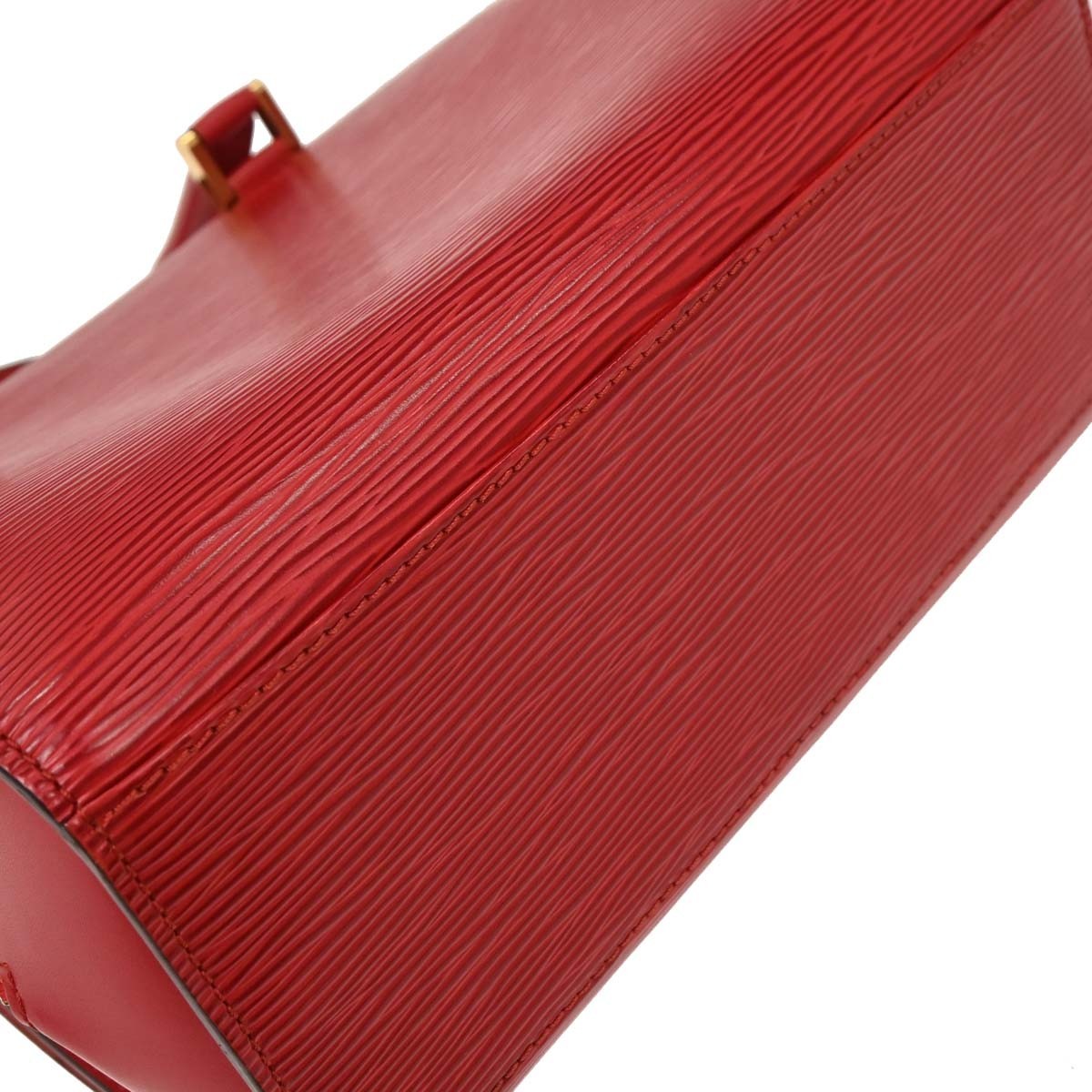 Louis Vuitton Pont Neuf Handbag Epi Leather Red Leather Handbag (Pre-Owned)
