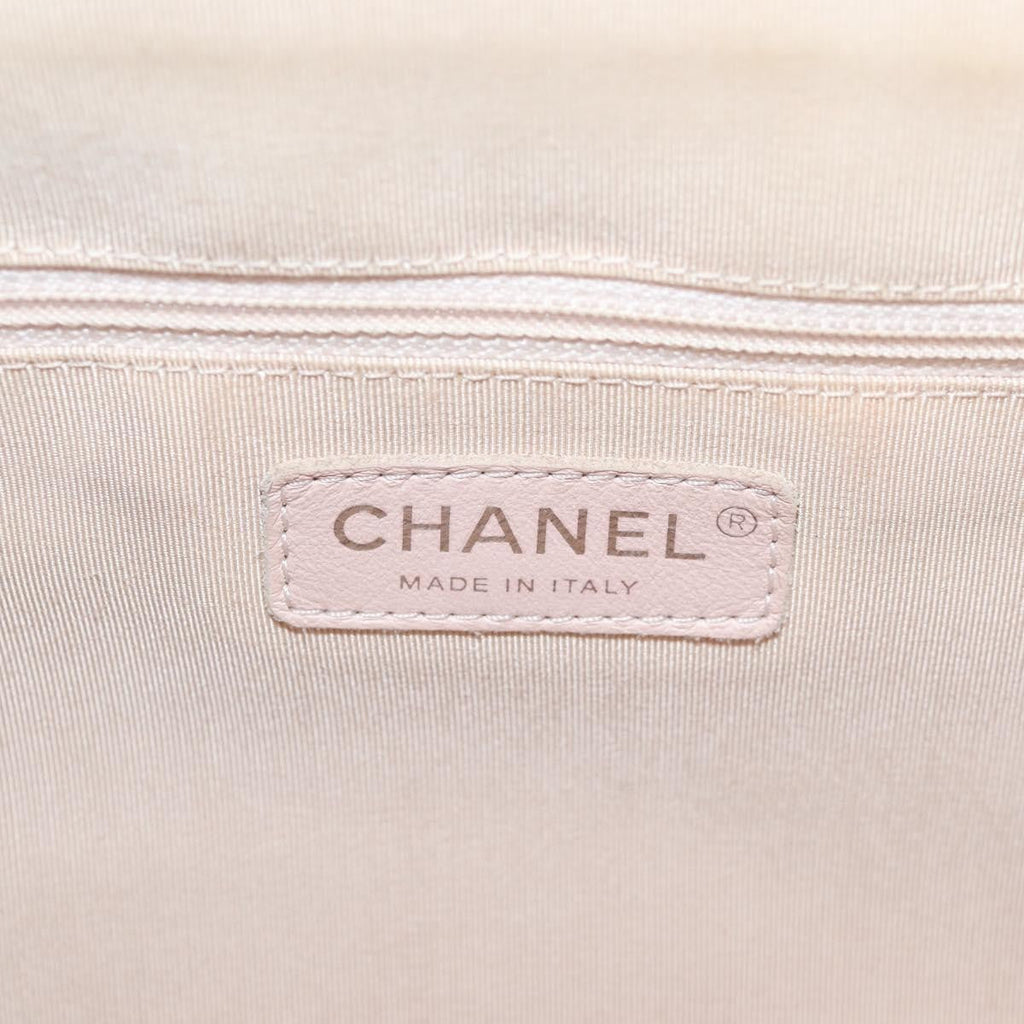 Chanel La Pausa Bay Camera Case Bag Printed Canvas Pink Canvas Bag (Pre-Owned)