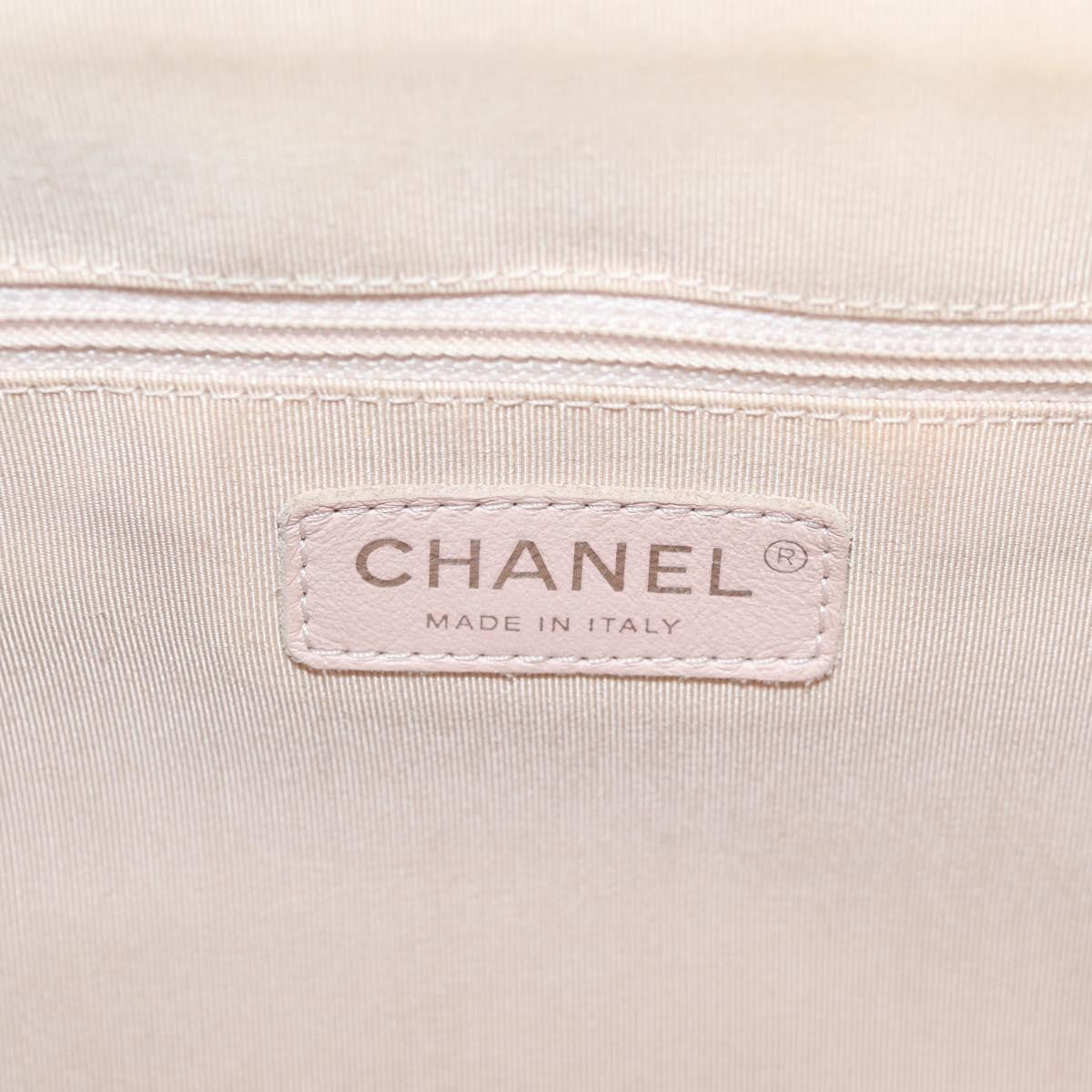 Chanel La Pausa Bay Camera Case Bag Printed Canvas Pink Canvas Bag (Pre-Owned)