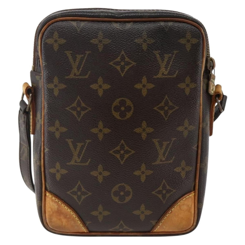 Louis Vuitton Amazone Bag Monogram Canvas Brown Canvas Shoulder Bag Bag (Pre-Owned)