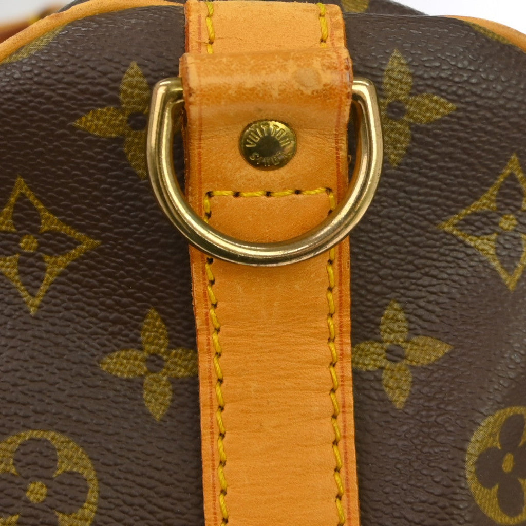 Louis Vuitton Keepall Bandouliere Bag Monogram Canvas Brown Canvas Travel Bag Bag (Pre-Owned)