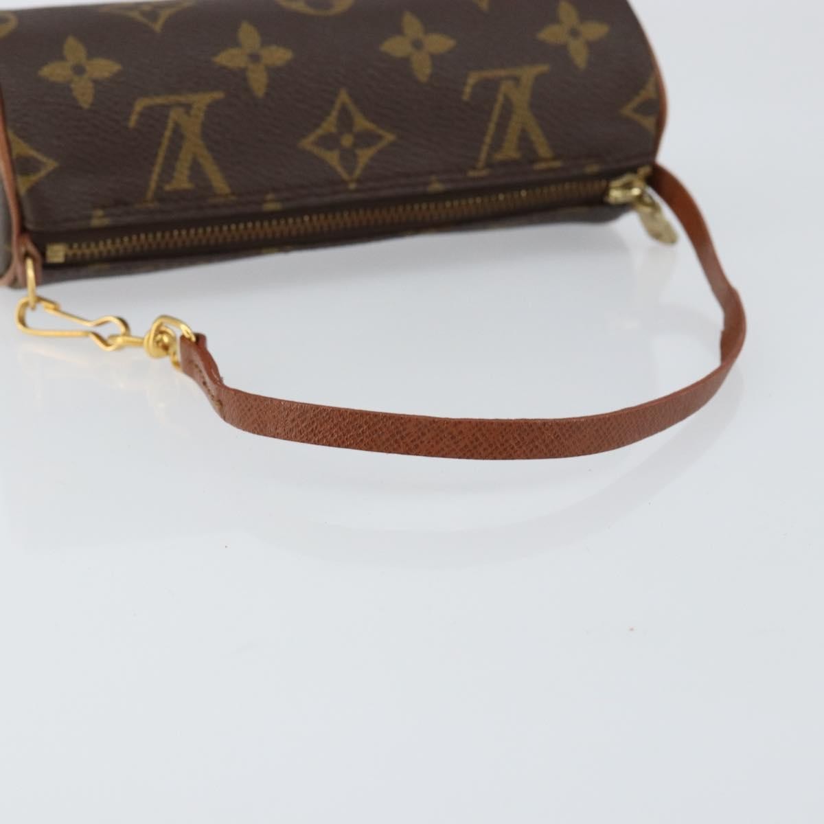 Louis Vuitton Papillon Pochette Monogram Canvas Brown Canvas Clutche & Pouche Bag (Pre-Owned)