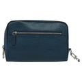 Louis Vuitton Neo Hoche Clutch Epi Leather Blue Leather Clutche & Pouche Bag (Pre-Owned)