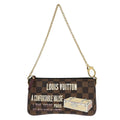 Louis Vuitton Milla Pochette Limited Edition Damier Brown Canvas Clutche & Pouche Bag (Pre-Owned)