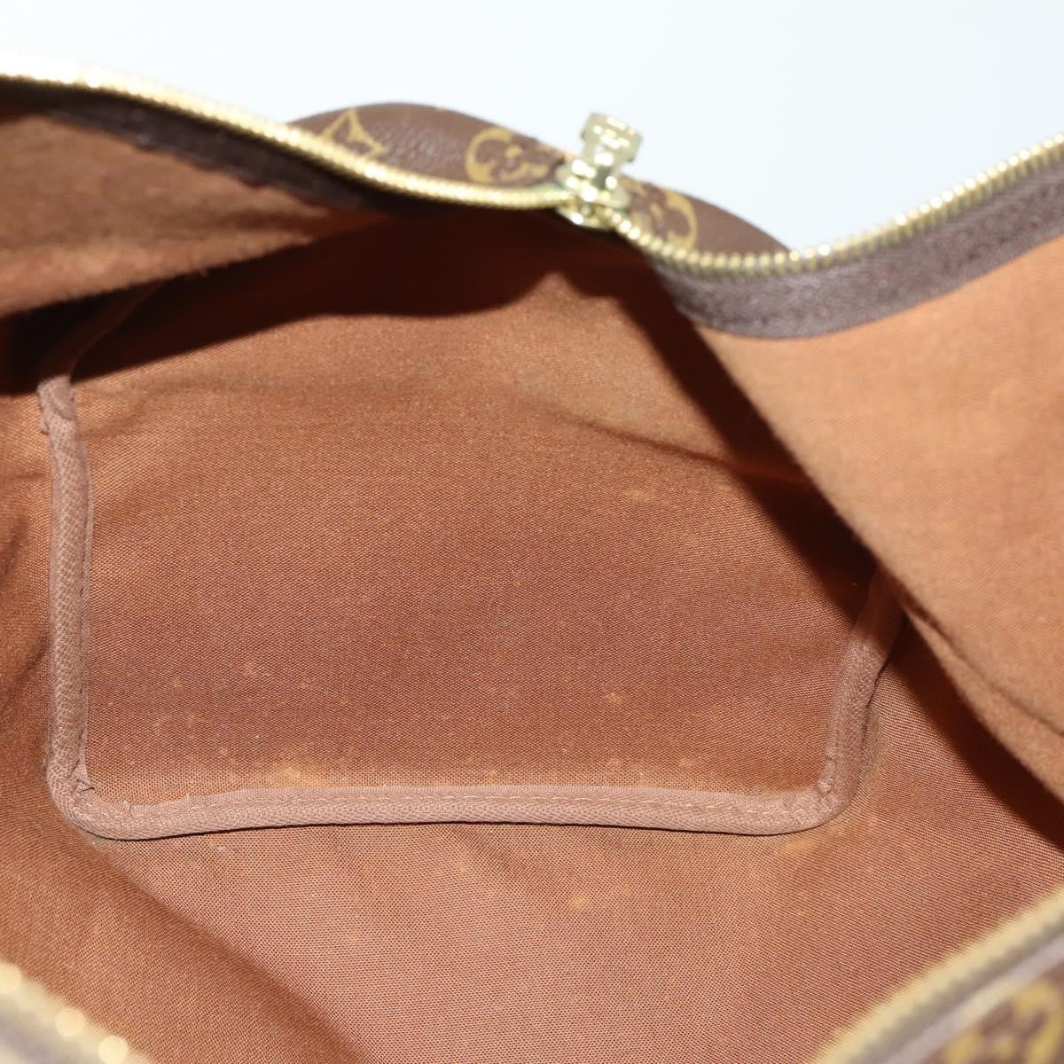 Louis Vuitton Keepall Bag Monogram Canvas Brown Canvas Travel Bag Bag (Pre-Owned)