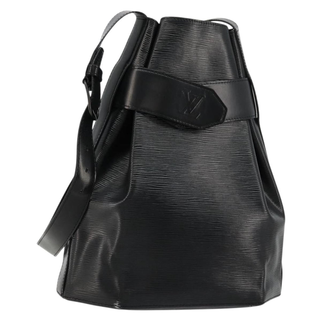 Louis Vuitton Vintage Sac D'epaule Handbag Epi Leather Black Leather Shoulder Bag Bag (Pre-Owned)