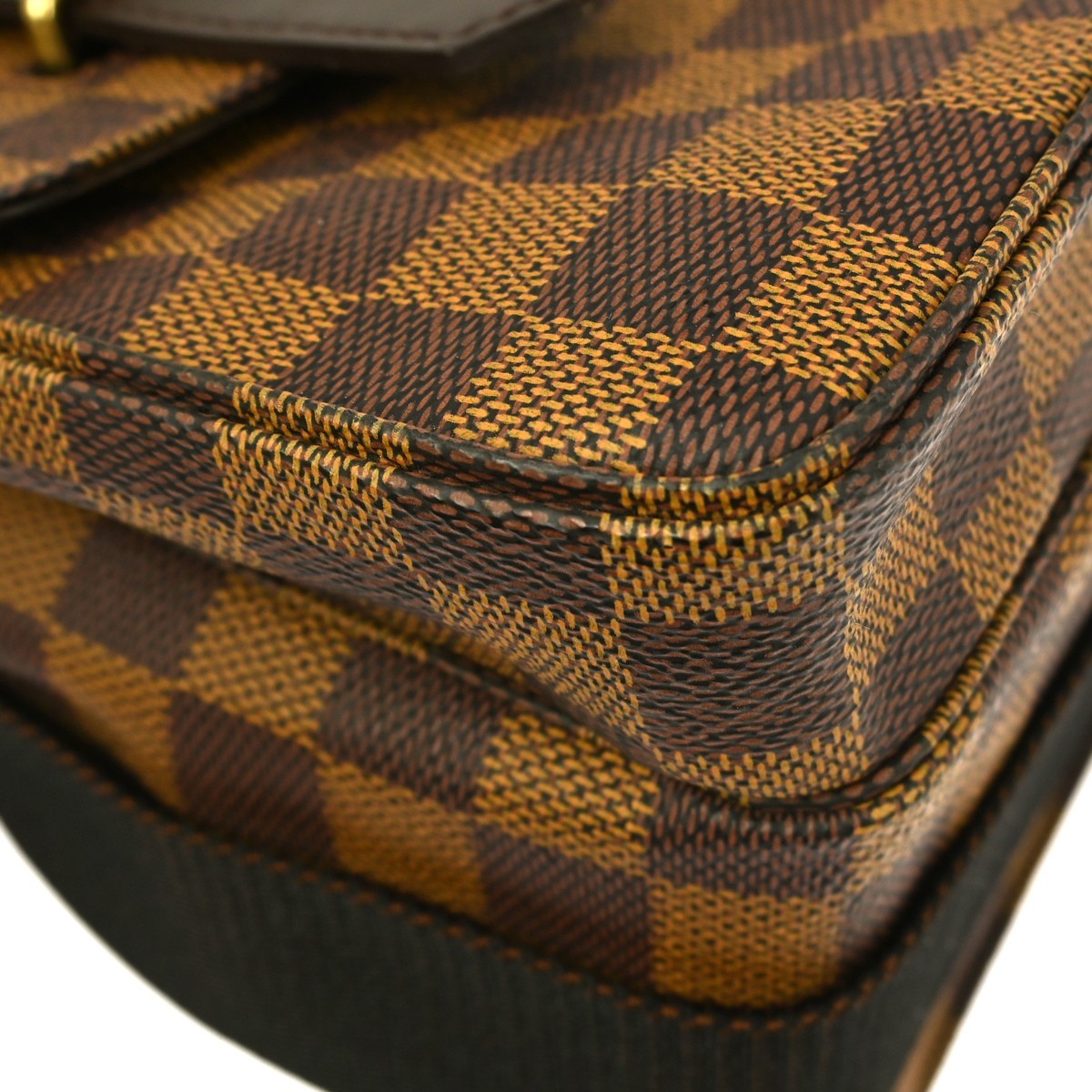 Louis Vuitton Broadway Bag Damier Brown Canvas Briefcase Bag (Pre-Owned)