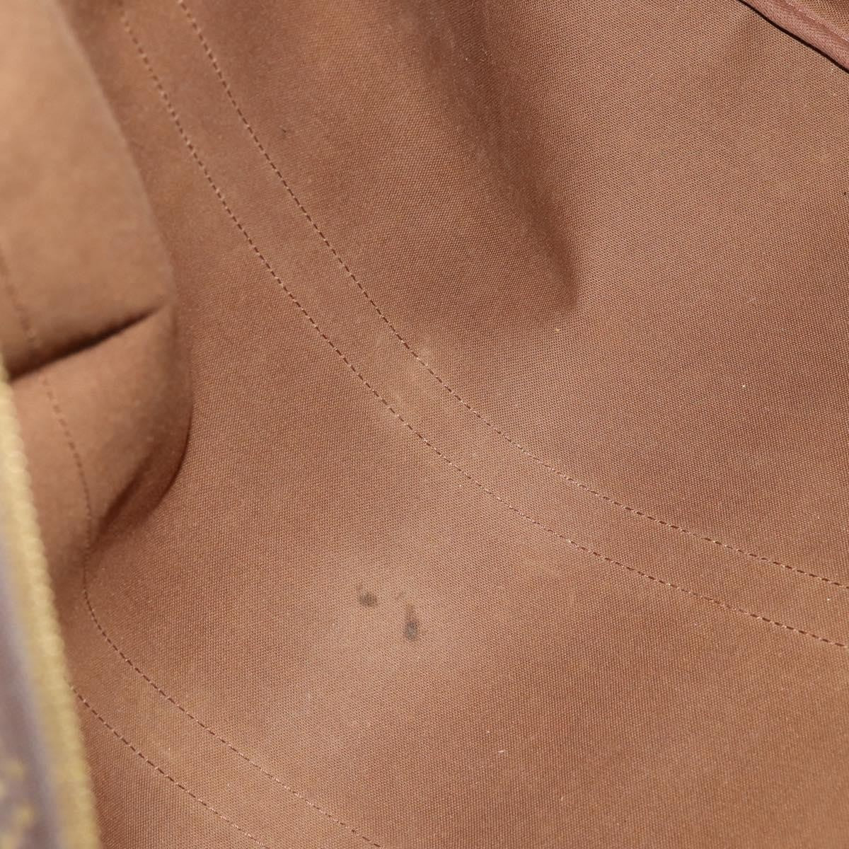 Louis Vuitton Keepall Bag Monogram Canvas Brown Canvas Travel Bag Bag (Pre-Owned)