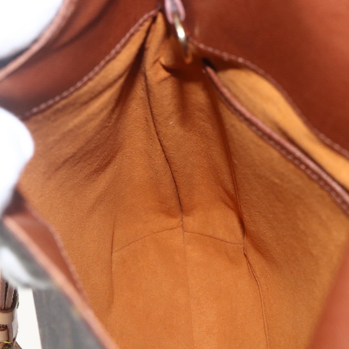 Louis Vuitton Musette Salsa Handbag Monogram Canvas Brown Canvas Shoulder Bag Bag (Pre-Owned)