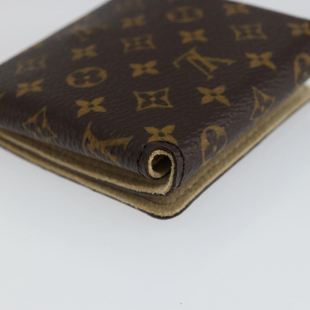 Louis Vuitton Case Jewelry Box Canvas Brown Canvas Wallets Accessory (Pre-Owned)