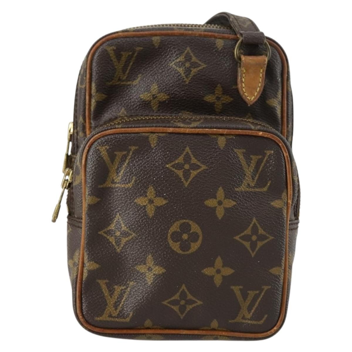 Louis Vuitton Amazone Bag Monogram Canvas Brown Canvas Shoulder Bag Bag (Pre-Owned)