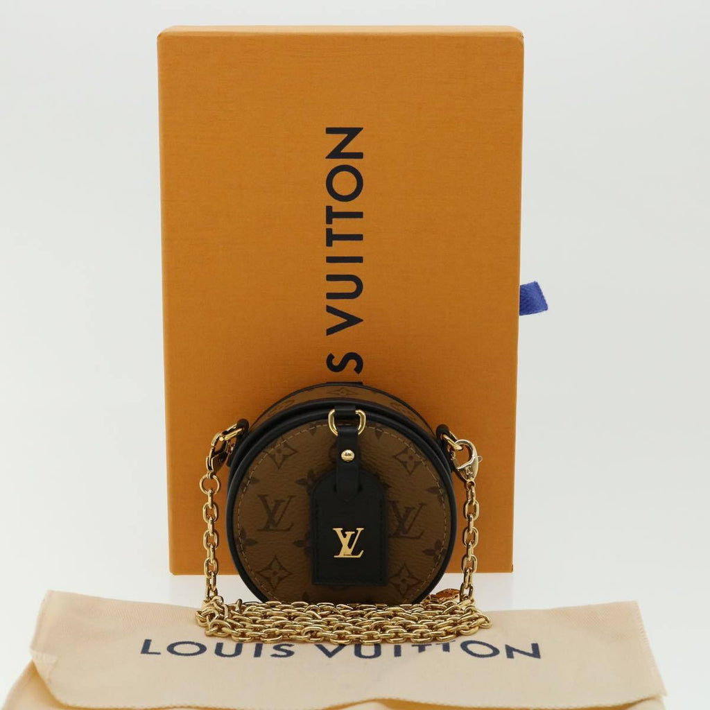 Louis Vuitton Boite Chapeau Souple Bag Reverse Monogram Giant Brown Canvas Bag (Pre-Owned)