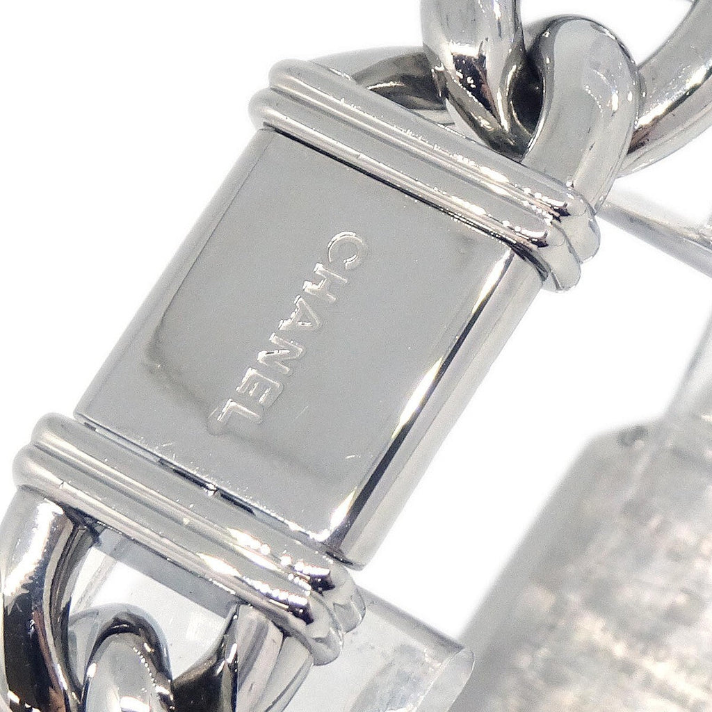Chanel Premiere Chain Quartz Watch Stainless Steel With Diamond  Bezel Watch (Pre-Owned)