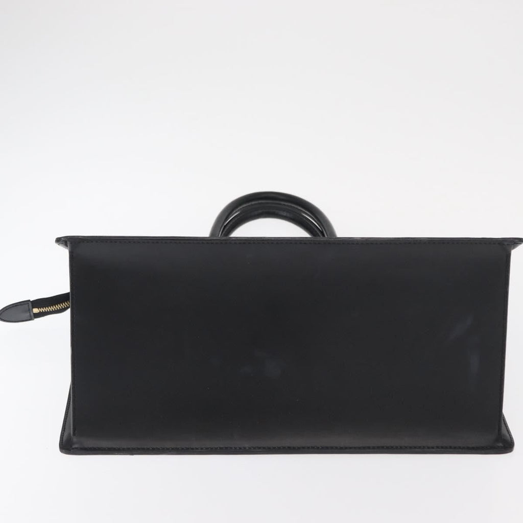 Louis Vuitton Riviera Handbag Epi Leather Black Leather Handbag (Pre-Owned)