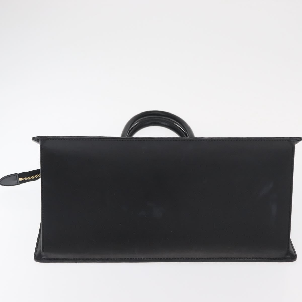Louis Vuitton Riviera Handbag Epi Leather Black Leather Handbag (Pre-Owned)