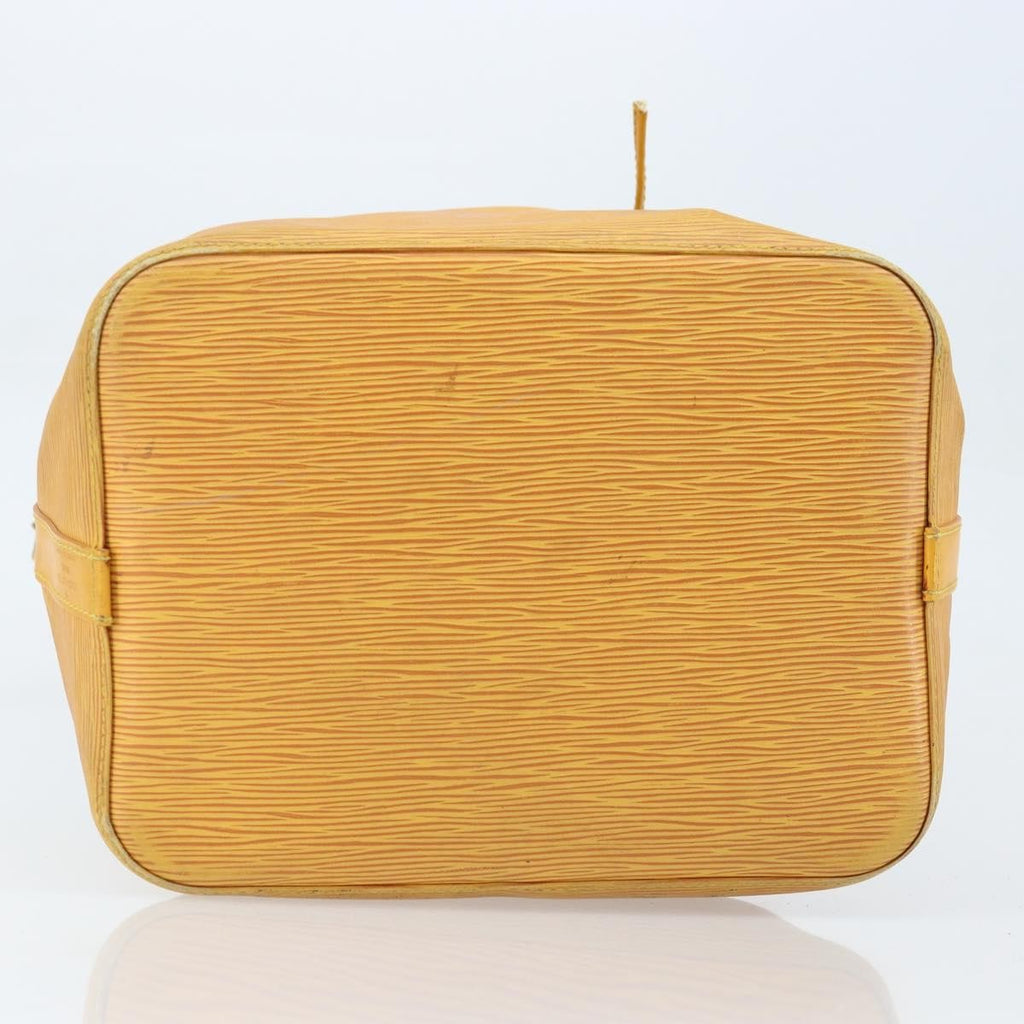 Louis Vuitton Petit Noe Nm Handbag Epi Leather Yellow Leather Shoulder Bag Bag (Pre-Owned)