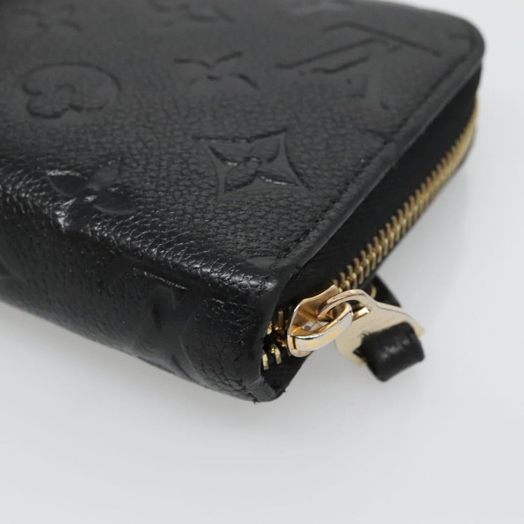 Louis Vuitton Portefeuille Zippy Monogramme Empreinte Monogramme Empreinte Black Leather Wallets Accessory (Pre-Owned)