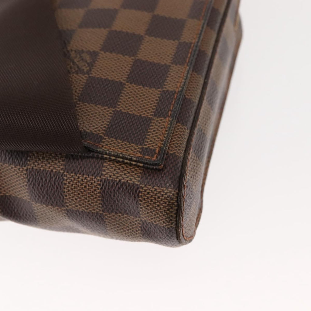Louis Vuitton Geronimos Waist Bag Damier Brown Canvas Shoulder Bag Bag (Pre-Owned)