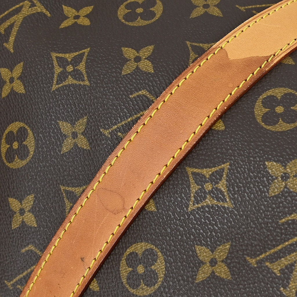 Louis Vuitton Keepall Bag Monogram Canvas Brown Canvas Travel Bag Bag (Pre-Owned)
