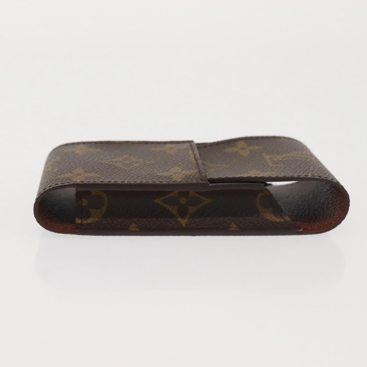 Louis Vuitton Etui Cigarette Case Monogram Canvas Brown Canvas Accessory (Pre-Owned)
