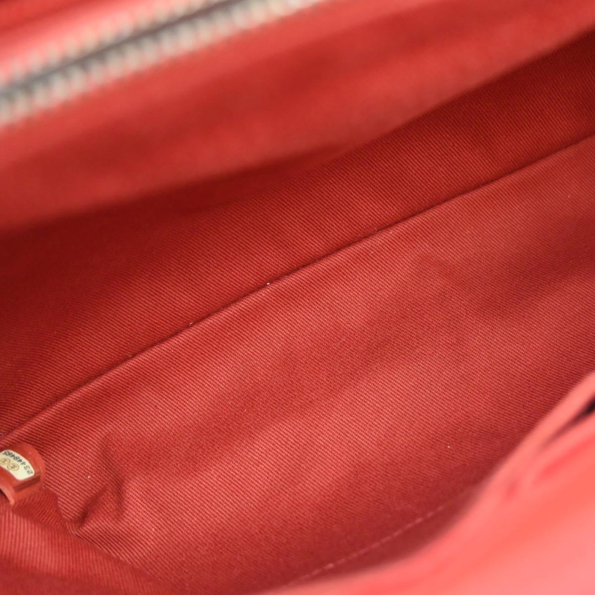 Chanel Coco Top Handle Bag Quilted Caviar Red Leather Handbag (Pre-Owned)
