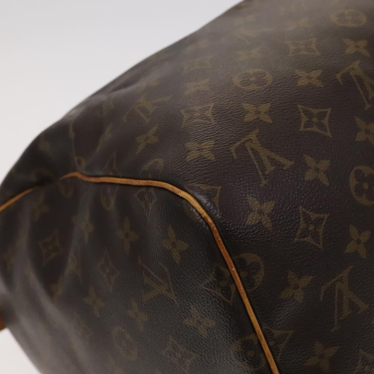 Louis Vuitton Keepall Bag Monogram Canvas Brown Canvas Travel Bag Bag (Pre-Owned)