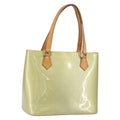 Louis Vuitton Houston Handbag Monogram Vernis Gray Patent_Leather Handbag (Pre-Owned)