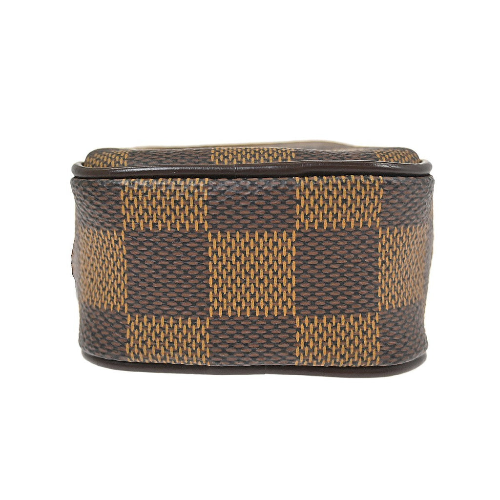 Louis Vuitton Etui Okapi Camera Case Damier Brown Canvas Clutche & Pouche Bag (Pre-Owned)