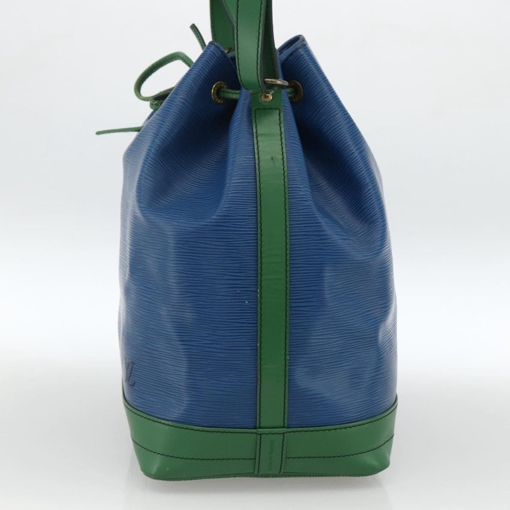 Louis Vuitton Bicolor Noe Handbag Epi Leather Blue Leather Shoulder Bag Bag (Pre-Owned)