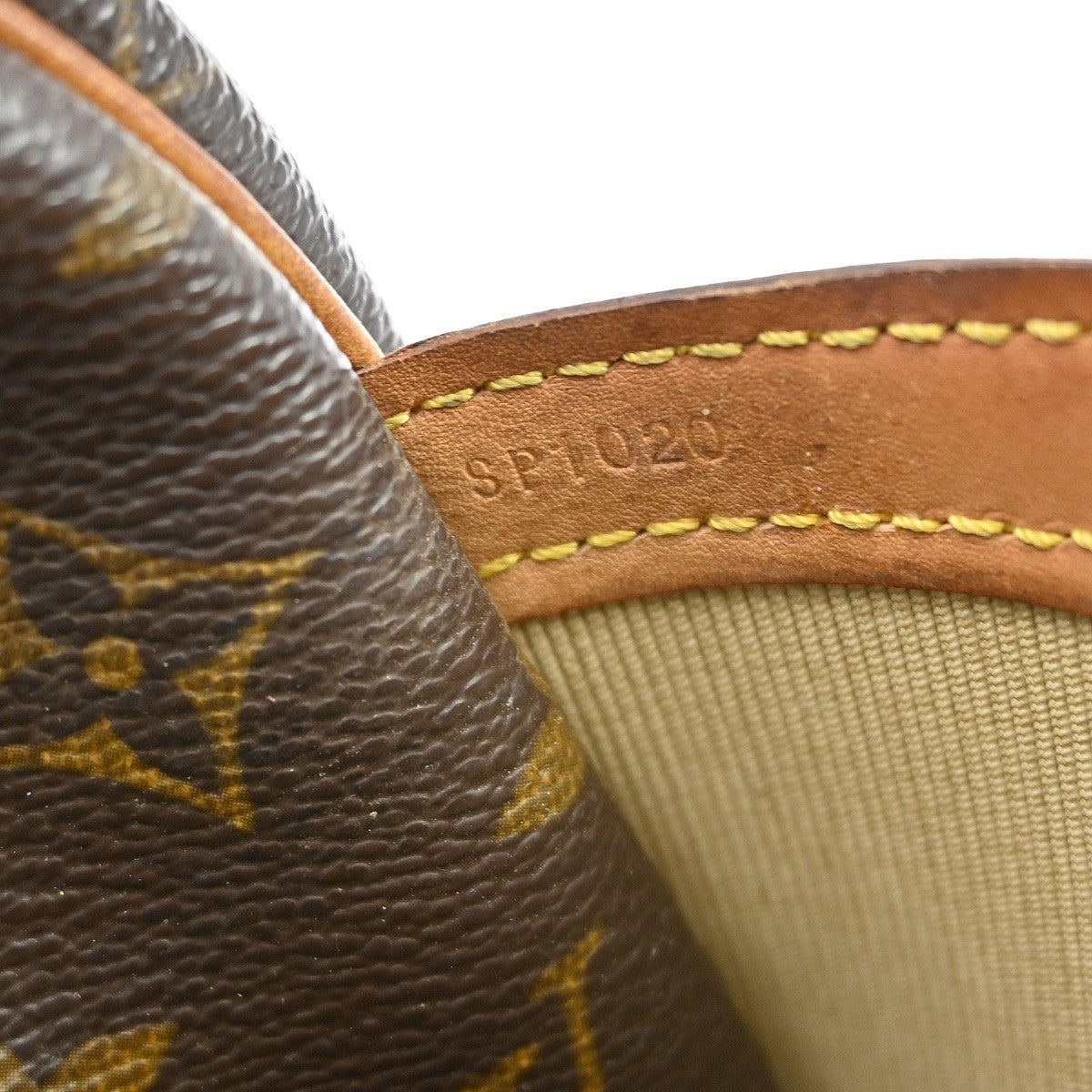 Louis Vuitton Reporter Bag Monogram Canvas Brown Canvas Shoulder Bag Bag (Pre-Owned)