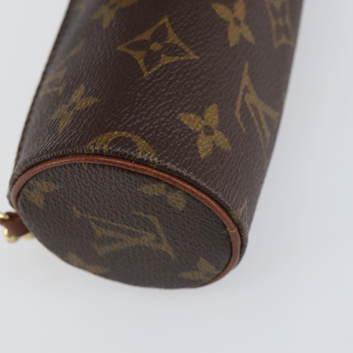 Louis Vuitton Papillon Pochette Monogram Canvas Brown Canvas Clutche & Pouche Bag (Pre-Owned)