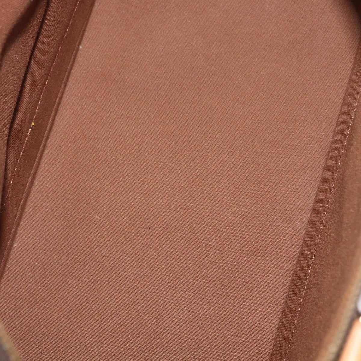 Louis Vuitton Alma Handbag Monogram Canvas Brown Canvas Handbag (Pre-Owned)