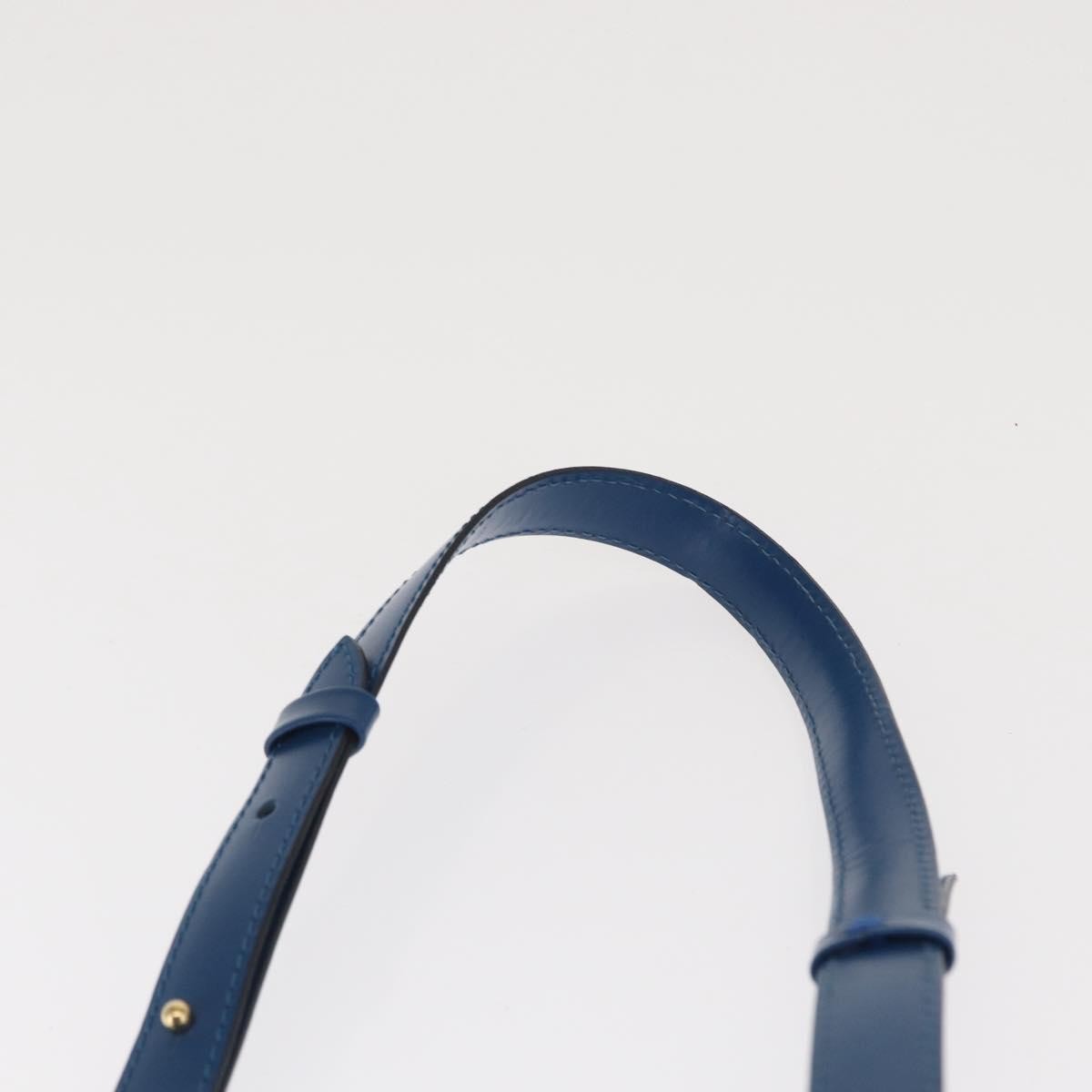 Louis Vuitton Cluny Shoulder Bag Epi Leather Blue Leather Shoulder Bag Bag (Pre-Owned)