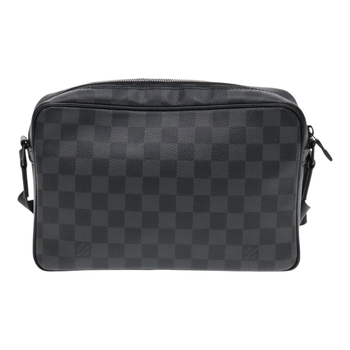 Louis Vuitton Utility Business Bag Damier Graphite Gray Canvas Shoulder Bag Bag (Pre-Owned)