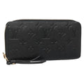 Louis Vuitton Portefeuille Zippy Monogramme Empreinte Monogramme Empreinte Black Leather Wallets Accessory (Pre-Owned)