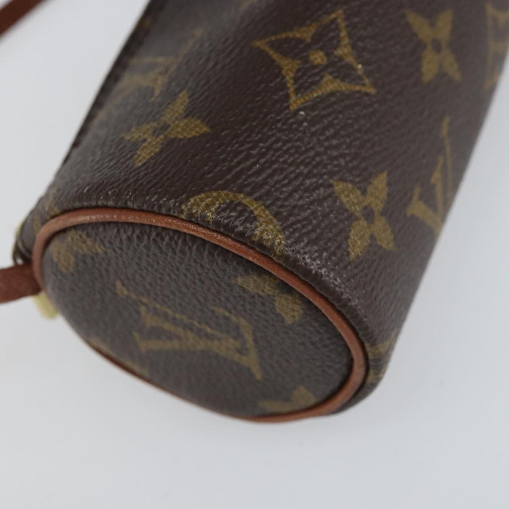 Louis Vuitton Papillon Pochette Monogram Canvas Brown Canvas Clutche & Pouche Bag (Pre-Owned)
