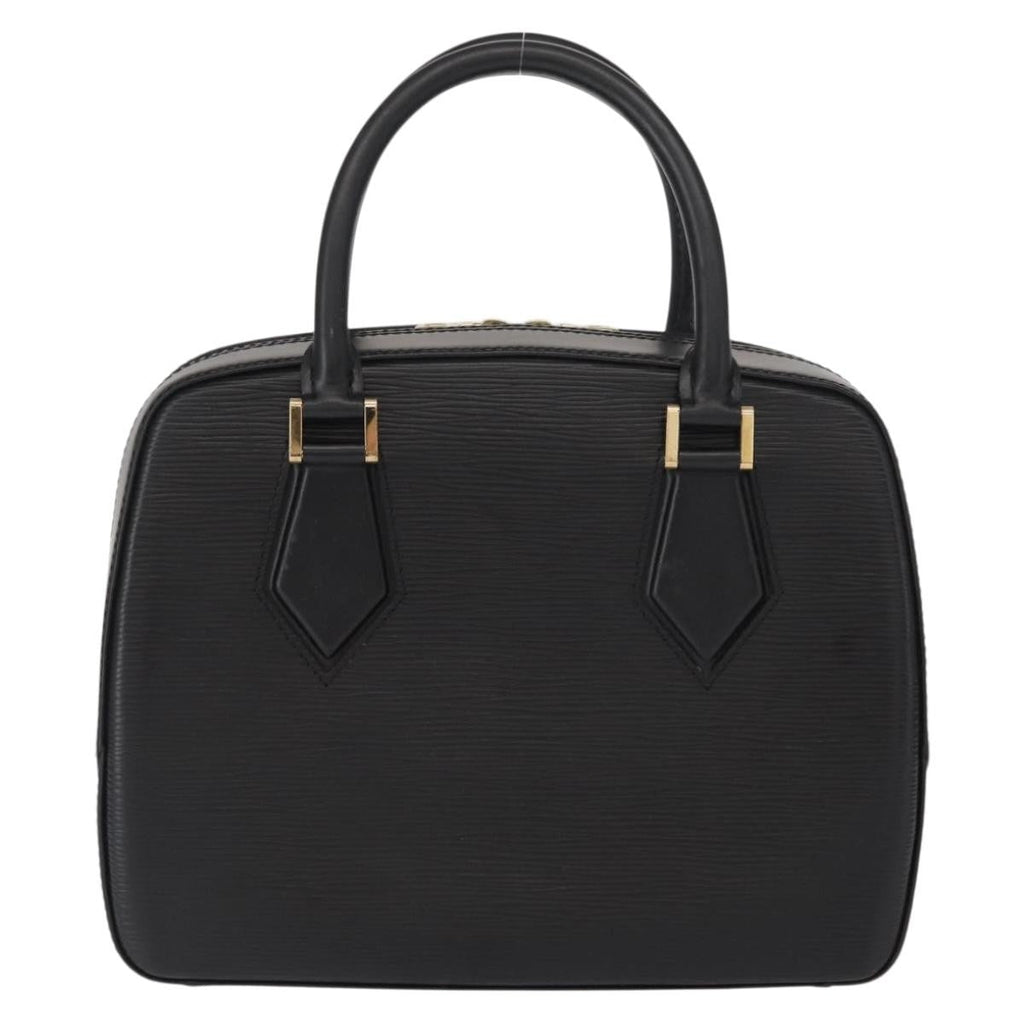 Louis Vuitton Sablons Handbag Epi Leather Black Leather Handbag (Pre-Owned)