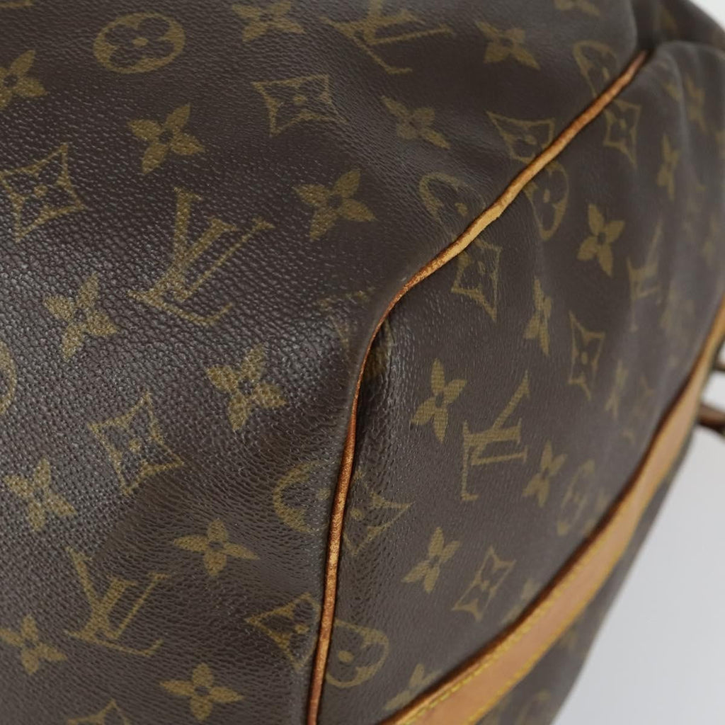 Louis Vuitton Keepall Bandouliere Bag Monogram Canvas Brown Canvas Travel Bag Bag (Pre-Owned)