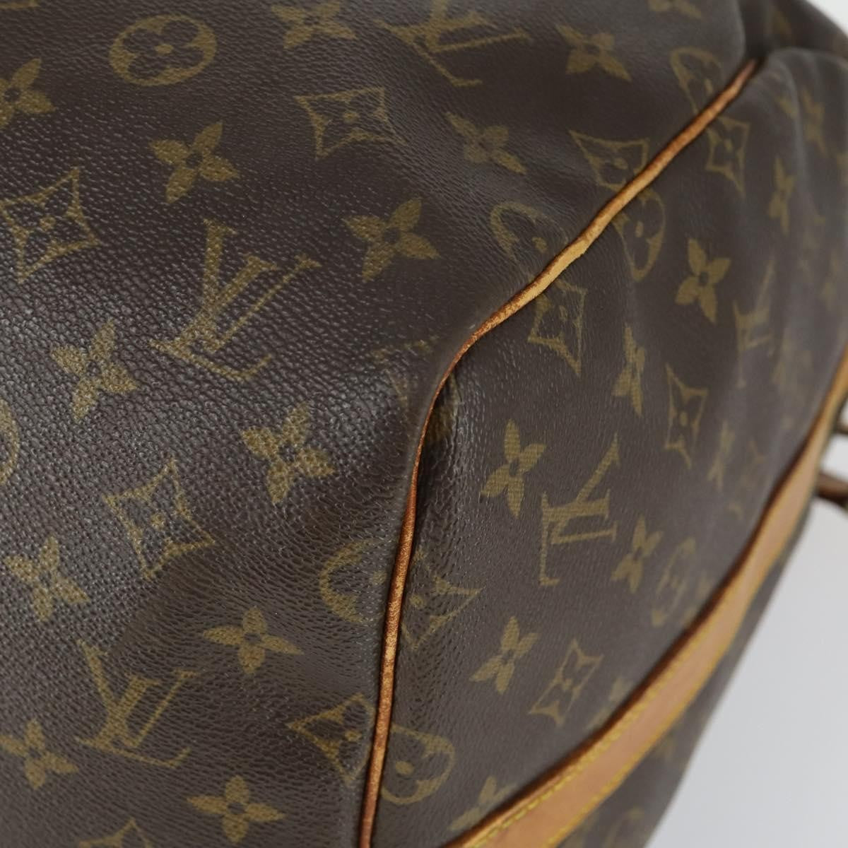 Louis Vuitton Keepall Bandouliere Bag Monogram Canvas Brown Canvas Travel Bag Bag (Pre-Owned)