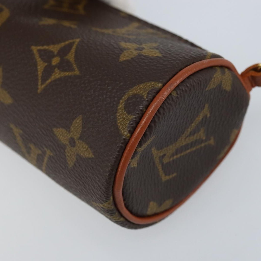 Louis Vuitton Papillon Pochette Monogram Canvas Brown Canvas Clutche & Pouche Bag (Pre-Owned)